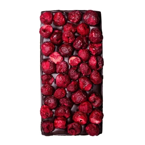 Czekolada gorzka z wiśniami