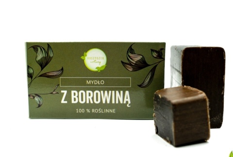 Mydło Naturalne z borowiną 100% roślinne 100 g